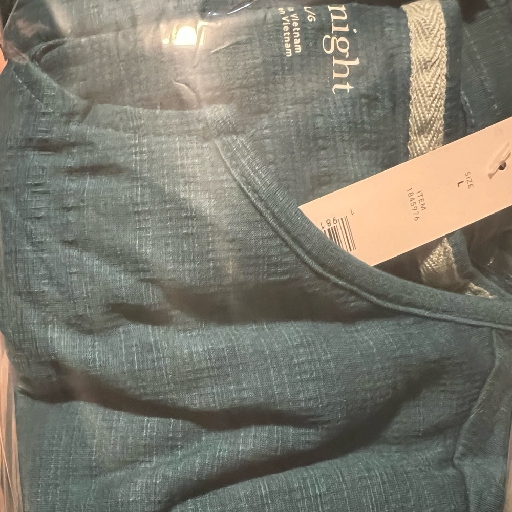 NWT Carole Hochman Midnight Women's 3-piece green PJ Set S‎ M L XL XXL - Picture 7 of 8